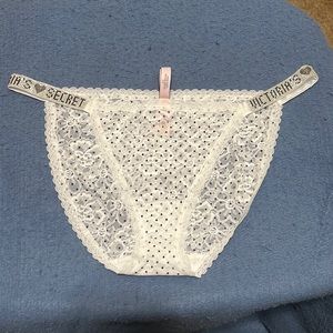 New Victoria’s Secret lace bikini shine size XL